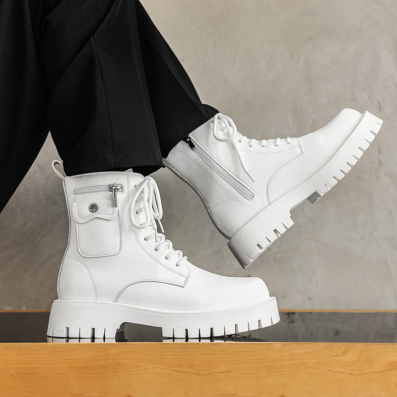2025 Trend Men Boots Sneakers  - Street Fashion Men 2025 评论和价格