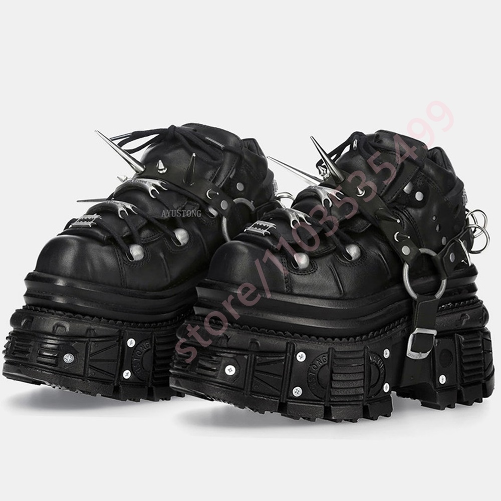 2026 New Black Gothic Punk Pla - Street Fashion Y2K 评论和价格